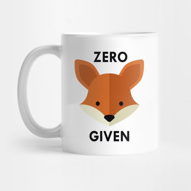 Zero Fox Given by VectorPlanet